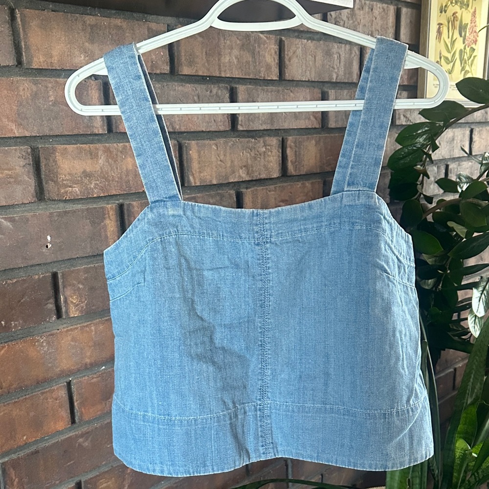 Banana Republic Denim Blue Women's Top